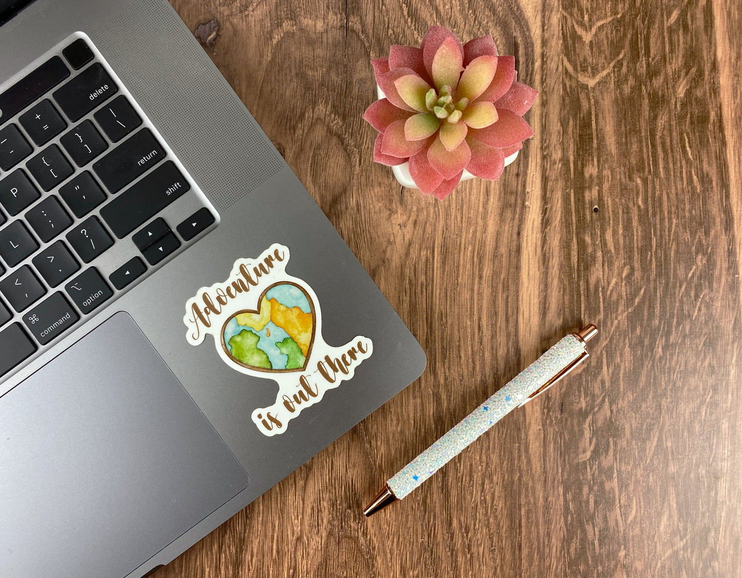 Adventure Is Out There Vinyl Sticker