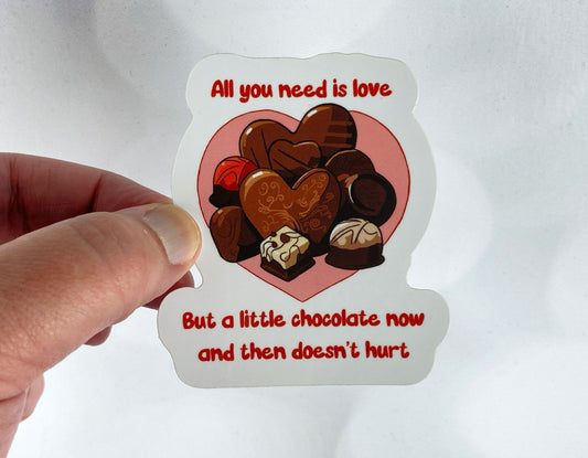 Candy Lover Sticker – Funny and Cute Chocolate Design