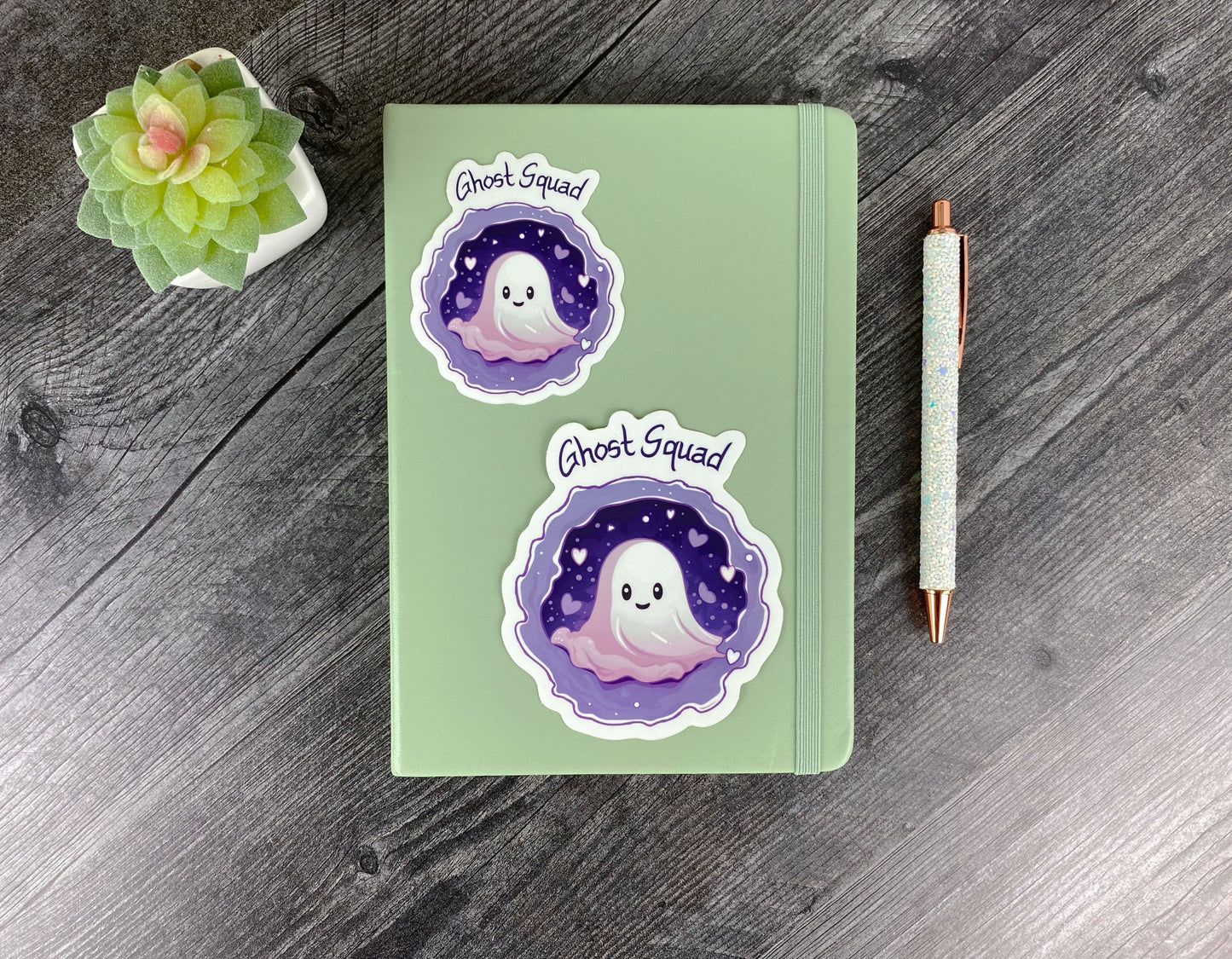 Join the Ghost Squad: Cute Pastel Goth Sticker