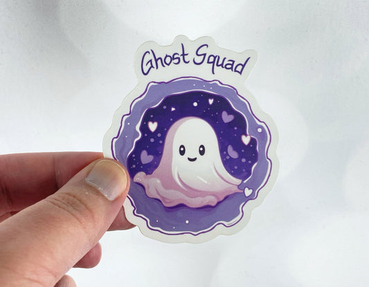 Join the Ghost Squad: Cute Pastel Goth Sticker