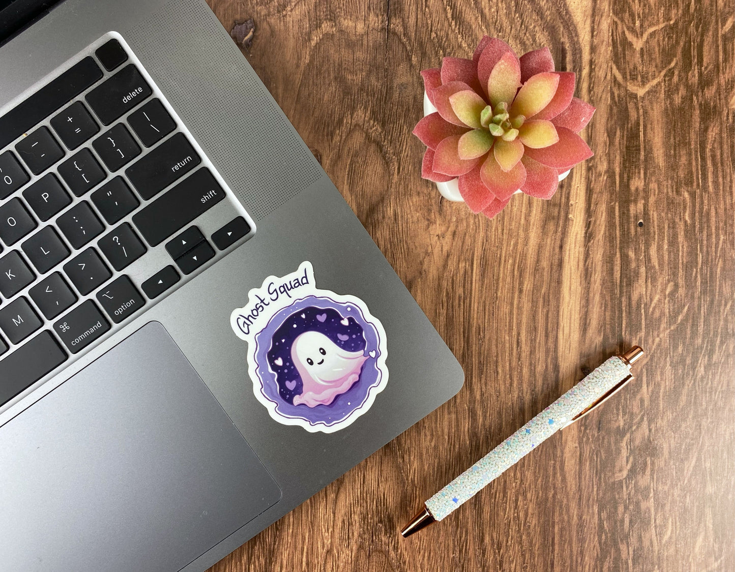 Join the Ghost Squad: Cute Pastel Goth Sticker