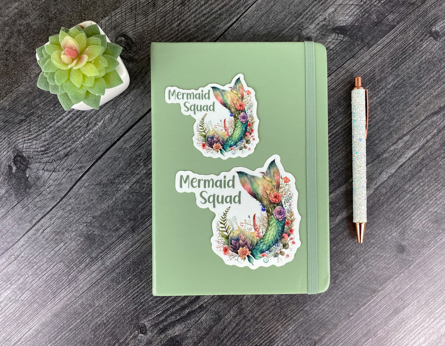 Mermaid Lover's Collection - "Mermaid Squad" Sticker