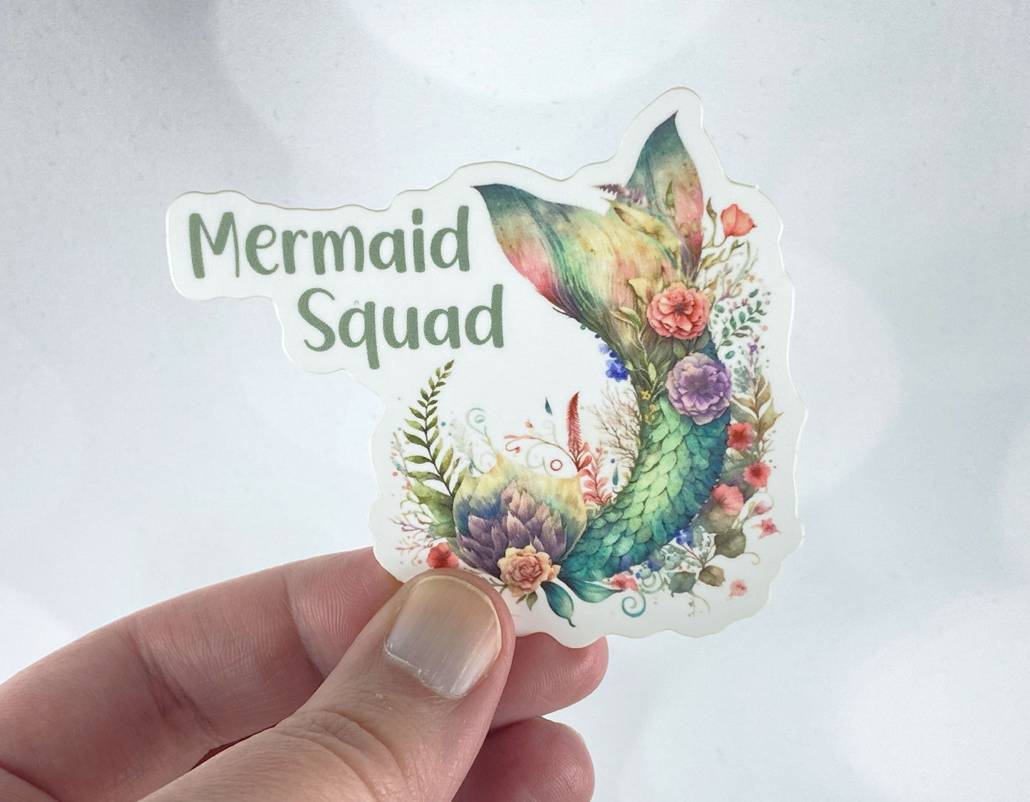 Mermaid Lover's Collection - "Mermaid Squad" Sticker