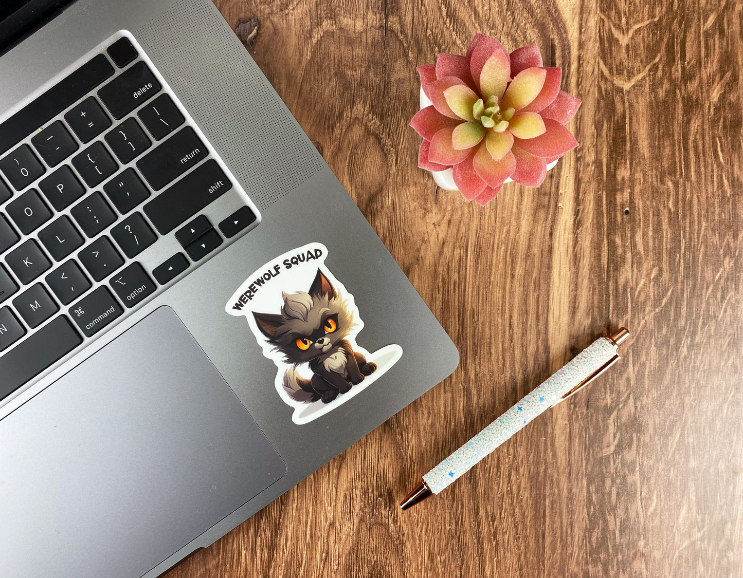 Fang-tastic Fun: Werewolf Squad Sticker