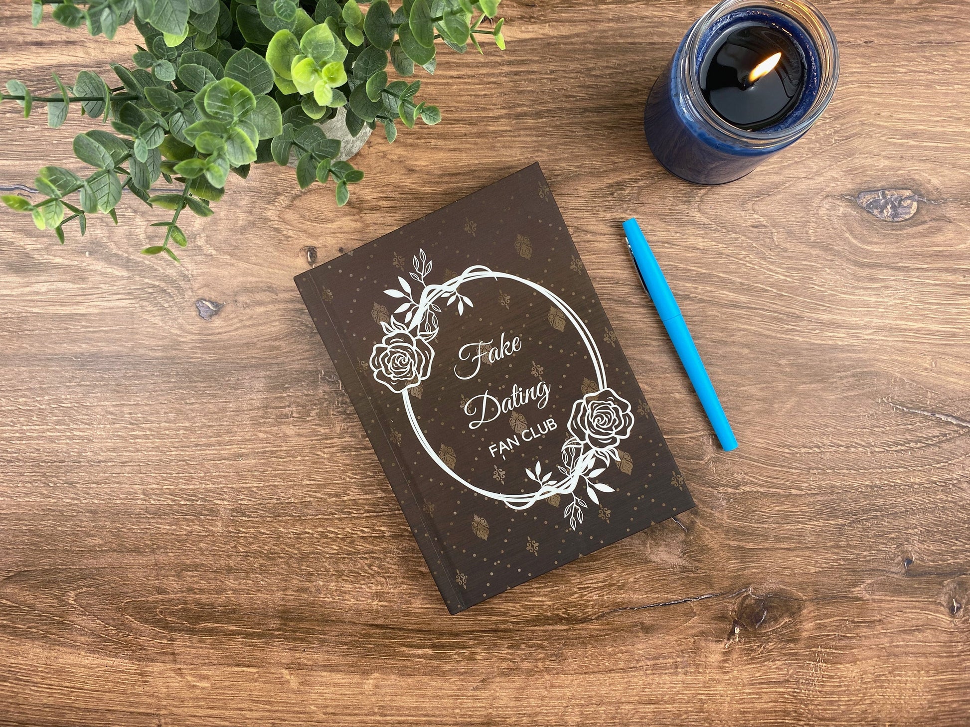 Unexpected Connections: Fake Dating Fan Club - Hardcover Journal